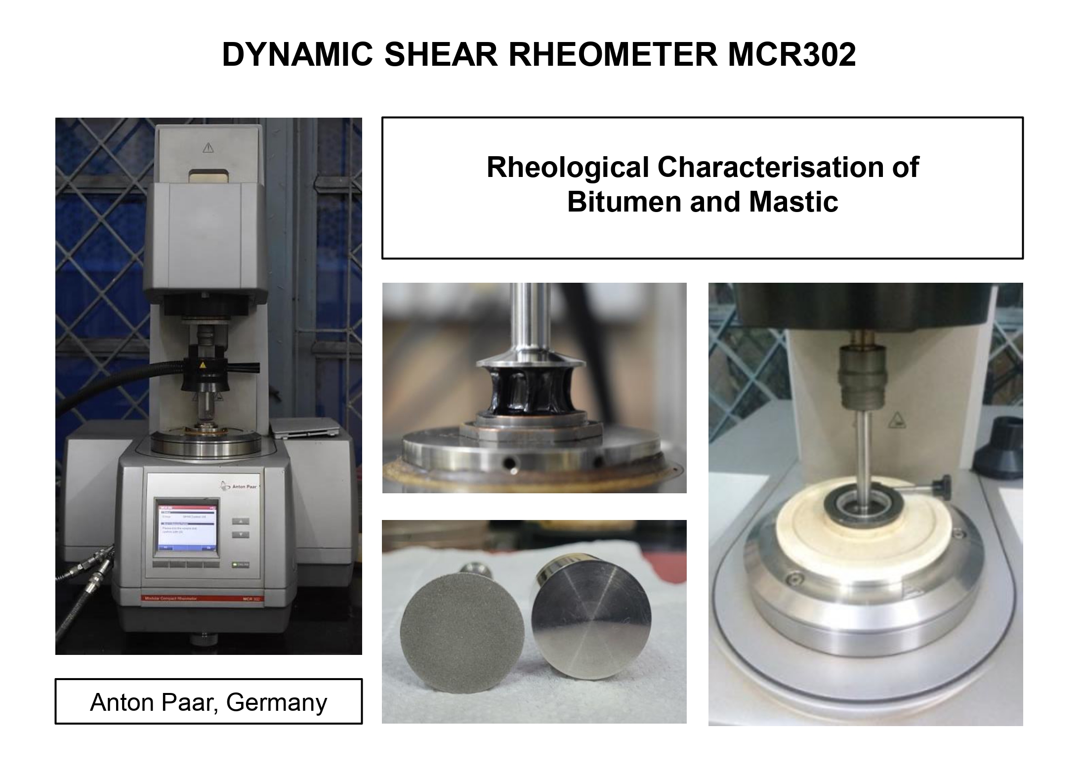 Dynamic Shear Rheometer – Anton Paar MCR 302
