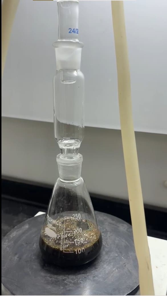 Refluxing setup