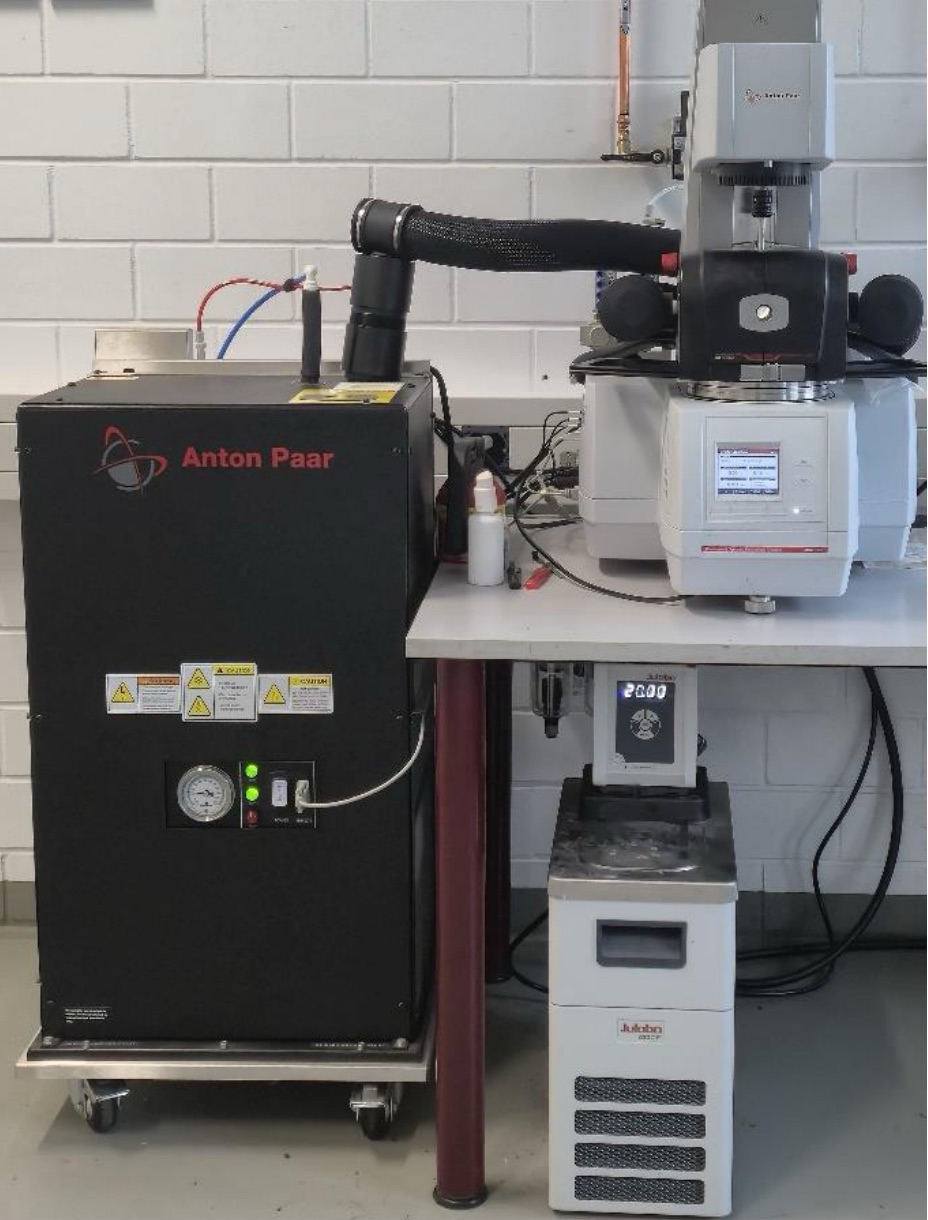Dynamic Shear Rheometer with Chiller – Anton Paar MCR 702e