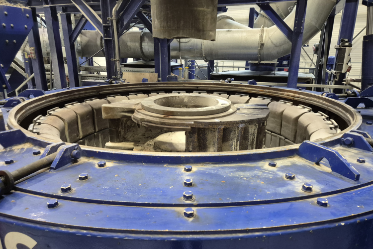 Rotor centrifugal crusher at BHS-Sonthofen