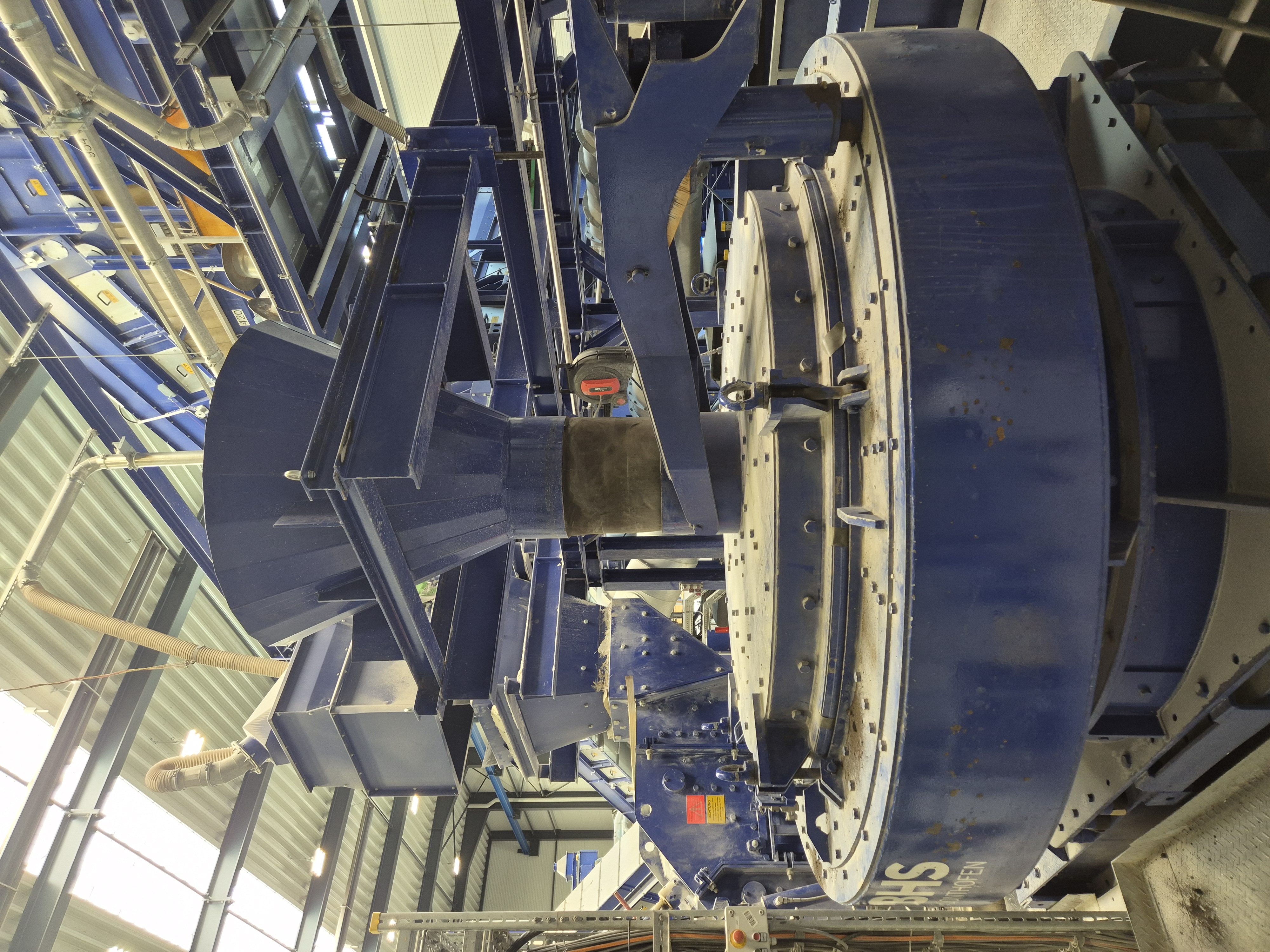 Centrifuge crusher at BHS-Sonthofen