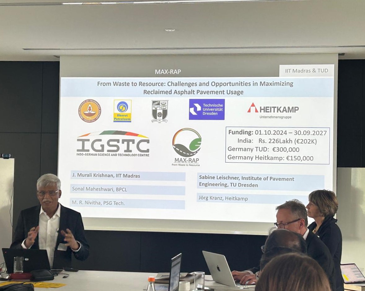 MAXRAP Presented at the transCampus IITM Event, TU Dresden
