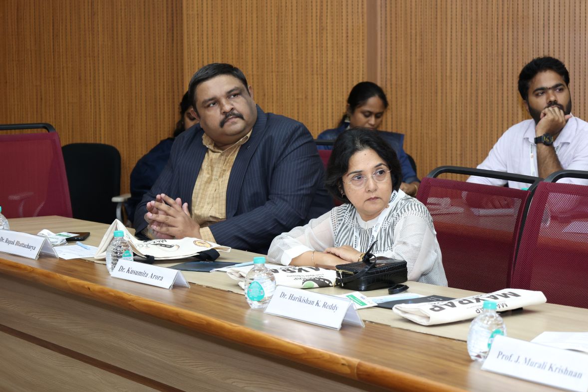 Dr. Kusumita Arora, Director, IGSTC, and Dr. Rupak Bhattacharya, IGSTC